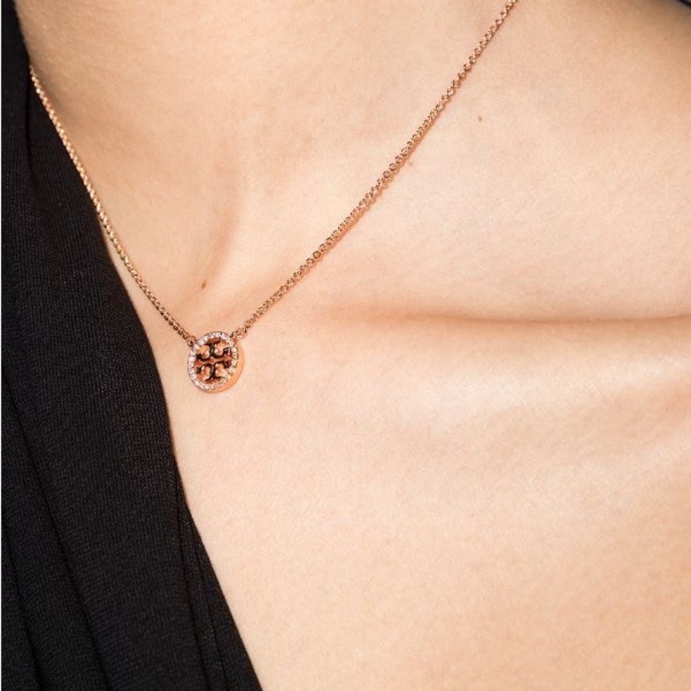 Tory Burch
Miller crystal-embellished chain necklace